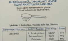 Opticure Rn-Cure Probiotics, Prebiotics ve Herb Extract Kedi ve Köpek Böbrek Üriner Sisteme Özel Destek Ürünü 80g SKT: 13/09/2026