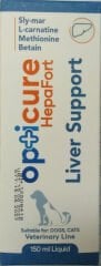 Opticure HepaFort Liver Support Kedi ve Köpek Sıvı Karaciğer Desteği 150ml SKT: 15/08/2027