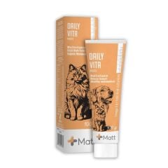 Matt Daily Vita Multi Vitamin Kedi ve Köpek Macunu 100gr SKT: 25/08/2027