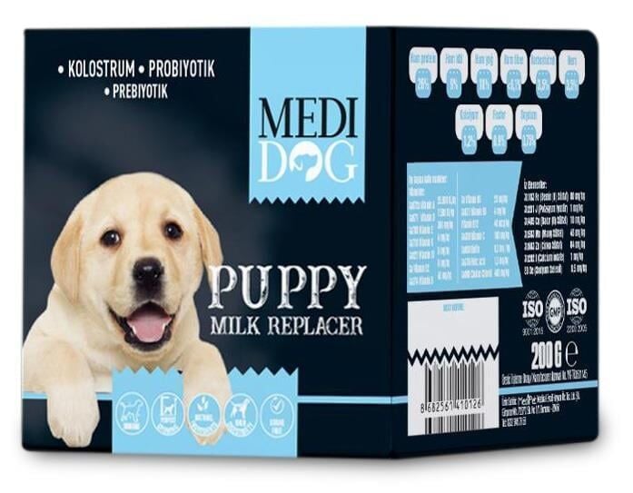 Medi Cat Yavru Köpekler için Süt Tozu 200gr