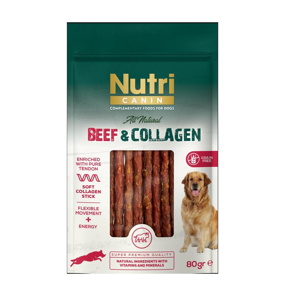 Nutri Canin Beef Collagen Biftekli Köpek Ödülü 80gr