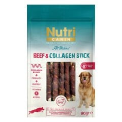 Nutri Canin Beef Collagen Stick Biftekli Köpek Ödülü 80gr