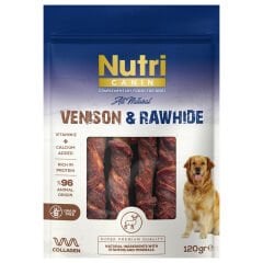Nutri Canin Vension Rawhide Geyikli Köpek Ödülü 120gr