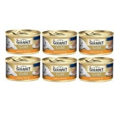 Gourmet Gold Kıyılmış Hindi Etli Kedi Konservesi 85g 6Al5Öde