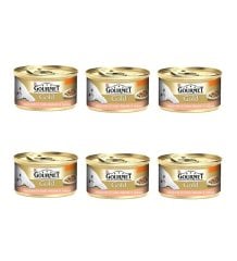 Gourmet Gold Alabalık ve Sebzeli Kedi Konservesi  85g 6Al5Öde