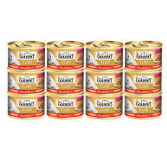 Gourmet Gold Sığır Etli Tavuklu Kedi Konservesi 85gX12Adet