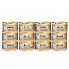 Gourmet Gold Alabalık ve Sebzeli Kedi Konservesi  85gX12Adet