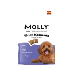 Molly Woof Moments Ağız ve Diş Sağlığı İçin Köpek Ödül Maması 70gr