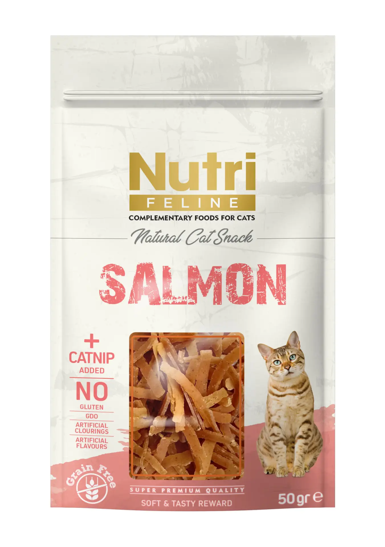 Nutri Feline Somonlu Tahılsız Kedi Ödülü 50 Gr