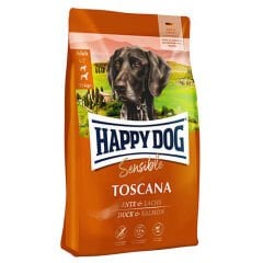 Happy Dog Toscana Ördek ve Somonlu Köpek Maması 4 Kg