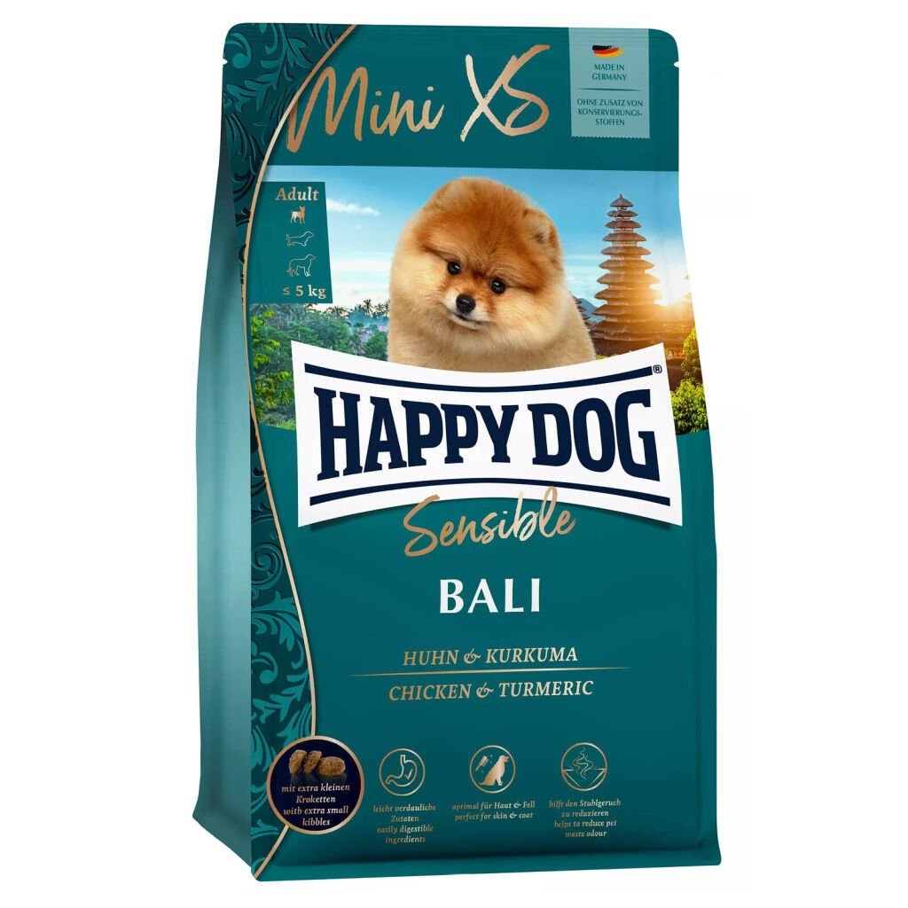 Happy Dog Sensible Bali Mini XS Küçük Irk Köpek Maması 1,3kg