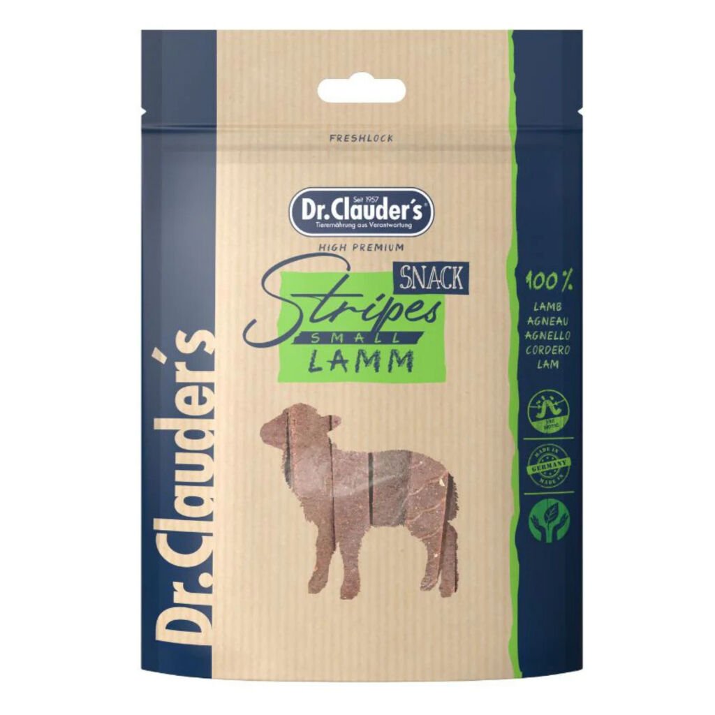 Dr.Clauders Dr.Clauder's Snack Stripes Small Lamm Kuzulu Köpek Ödül Maması 80gr