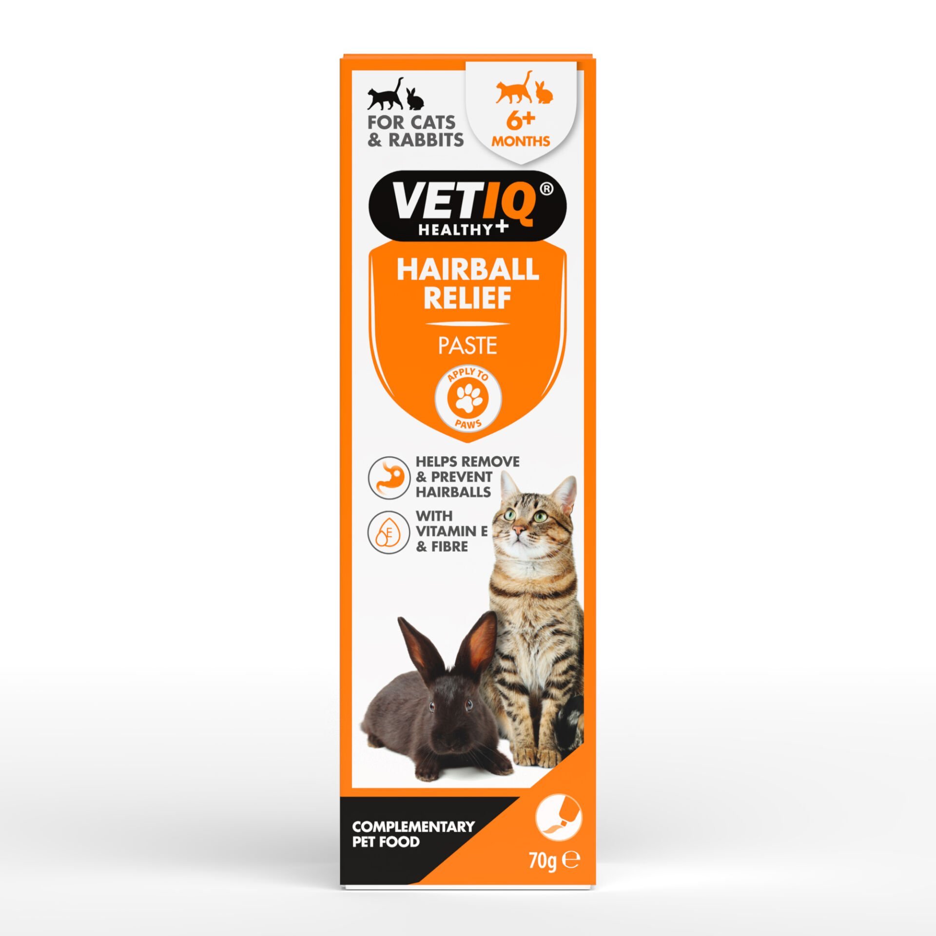 Vetiq Hairball Relief Tüy Yumaği Engelleyici Kedi Malt Macunu 70 G
