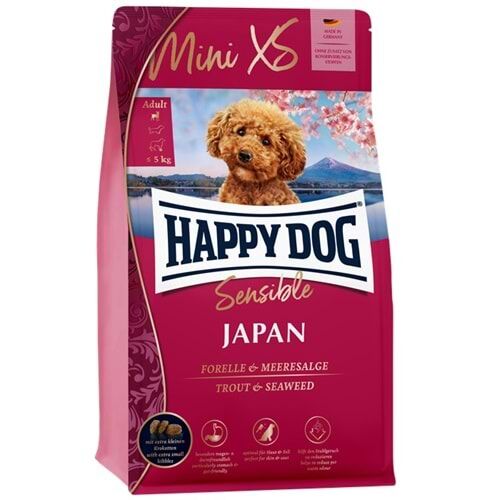 Happy Dog Mini Sensible Japan XS  Küçük Irk Yetişkin Köpek Maması 1,3 Kg