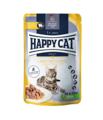 Happy Cat Tavuklu Tahılsız Kısırlaştırılmış Kedi Konservesi 85gr