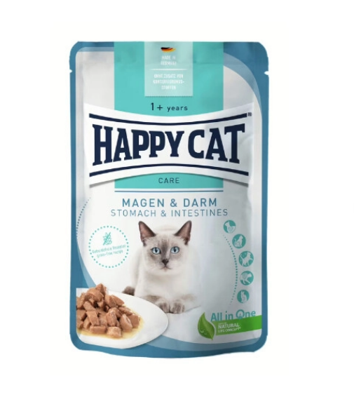 Happy Cat Mide ve Bağırsak Sağlığı İçin Tavuklu Yetişkin Kedi Konservesi 85gr
