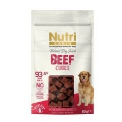 Nutri Canin Tahılsız Biftekli Küp Köpek Ödül Maması 80gr