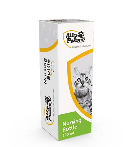 Ally Paws Kedi Köpekler için Biberon 100ml
