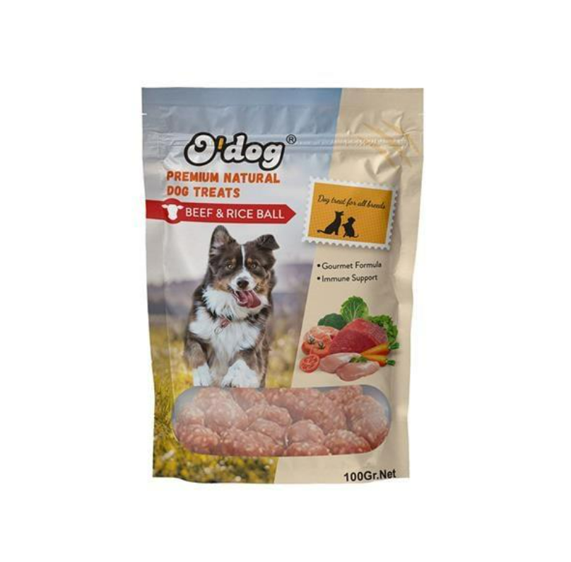 O Dog Dana Etli Lezzet Topları Köpek Ödülü 100 Gr