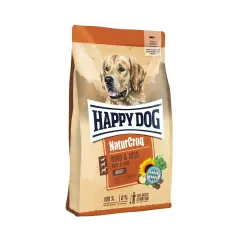 Happy Dog NaturCroq Biftek-Pirinç Yetişkin Köpek Maması 15Kg