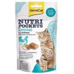 Gimcat Nutripockets Dental Diş Sağlığı Kedi Ödülü 60 Gr