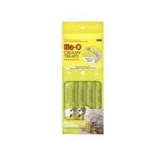 Me-O Creamy Treats Ton Balığı ve Keçi Sütlü Ek Besin ve Kedi Ödülü 4x15gr
