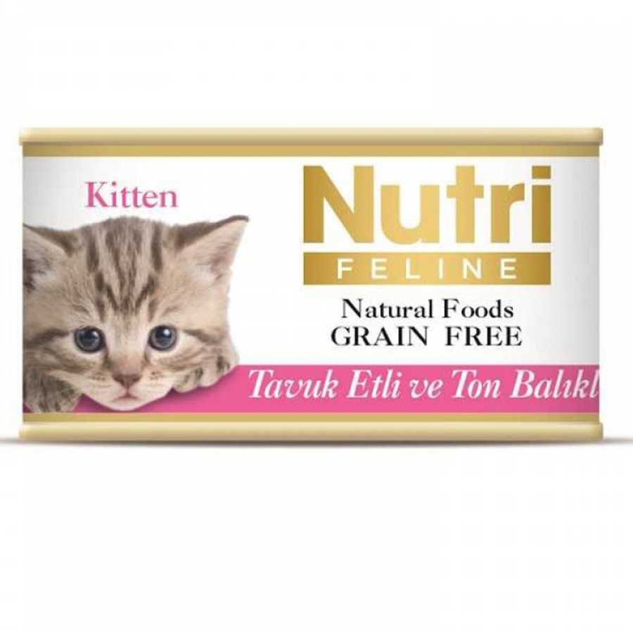Nutri Feline Tahılsız Yavru Kedi Konservesi 85 Gr