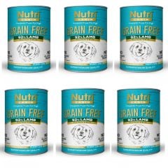 Nutri Canine Tahılsız Kuzulu Yavru Köpek Konservesi 400 Gr x 6 Adet