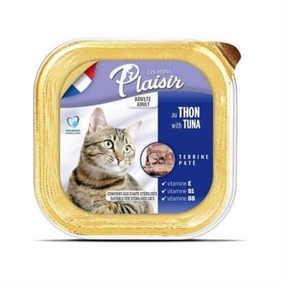 Plaisir Ezme Ton Balıklı Kedi Konservesi 100gr