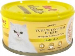 Me-o Delite Tonbalıklı & Peynirli Tahılsız Kedi Konservesi 80 gr